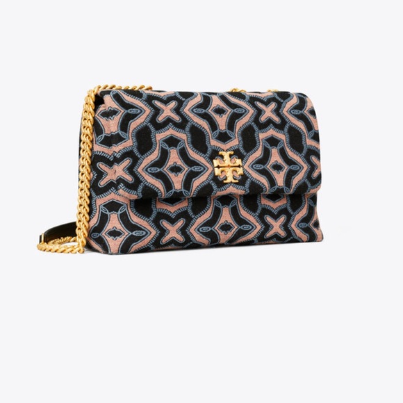 Tory Burch Handbags - Tory Burch Kira Jacquard Small Convertible Shoulder Bag